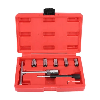 

7Pcs Injector Set Seat Cutter Cleaner Removal Tool Kit Fit for Mercedes-Benz