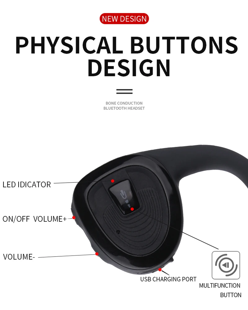 KINERA YH623 Mini Bluetooth 5.0 In Ear Monitor