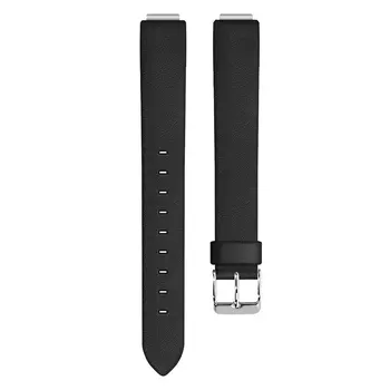 

Leather Strap With High Quality Leather Bracelet Plastic Connector Suede Leather Monitoring Heart Rate Strap