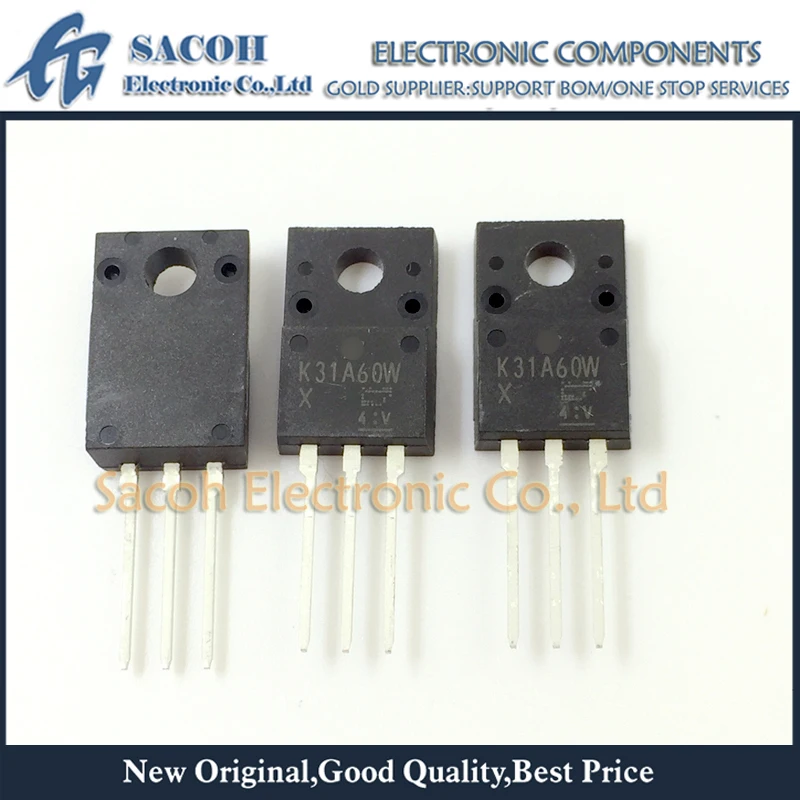 10 шт./лот TK31A60W K31A60W или TK31E60W K31E60W TO-220F 31A 600V N-ch MOSFET | Электронные компоненты и
