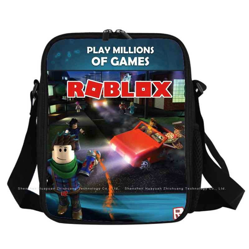 Roblox Game Design Lunch Box Waterproof Portable Insulated Lunch Bag Food Bag Picnic Bag Lunch Bag For Women And Children Lunch Bags Aliexpress - 10 million robux mans briefcase