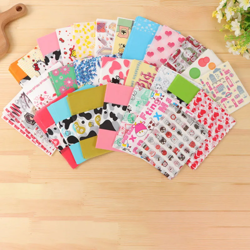 

9x12cm 100 sheets/bag Candy Bag Nougat Wrapping Paper Snack Food Packaging Cute Cartoon Paper