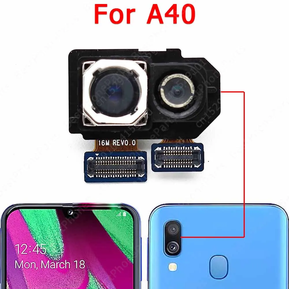 Front Back Camera For Samsung Galaxy A50 A50s A40 A41 Frontal Rear