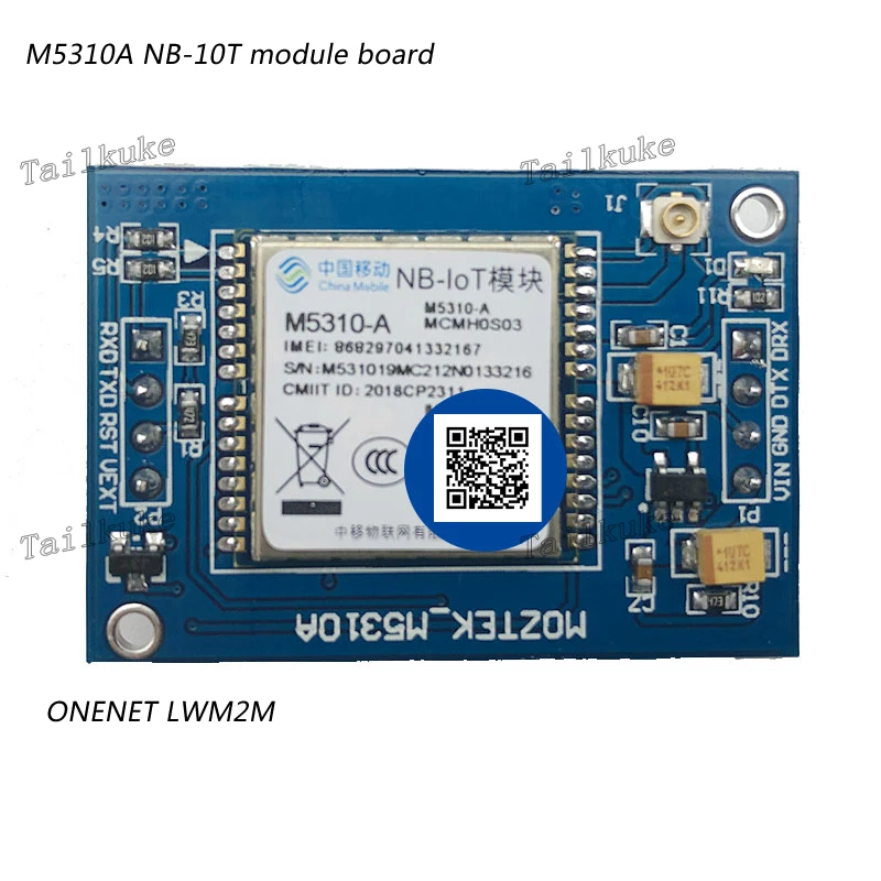 Макетная плата для модуля мобильного телефона с поддержкой ONENET MQTT LWM2M