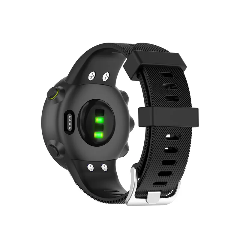 50 шт. для Garmin Forerunner 45 45 S Спортивные Мягкие силиконовые сменные часы наручные умные часы с ремнем долговечные аксессуары 45 S