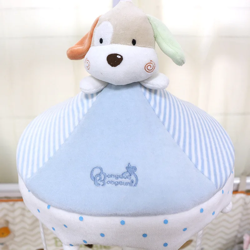 

Infant Bed Bell Music Rotating Fabric Baby Rattle Bedside Bell Newborns 0-6 Month Pacify Toy Bed Hanging