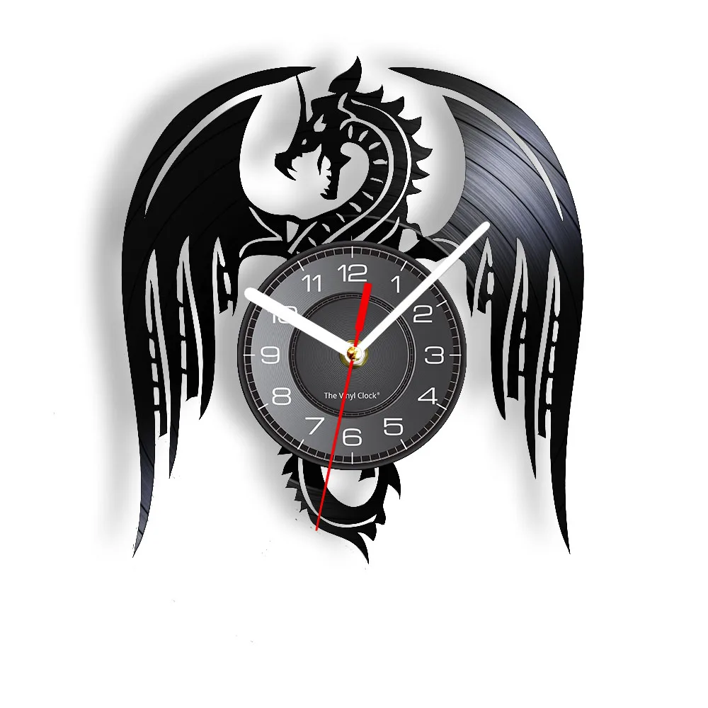 Orologio Da Parete In Vinile Con LED – 12 Pollici, Luci Regolabili 7 Colori, Telecomando, Silenzioso, Riciclato, Regalo Originale - 5