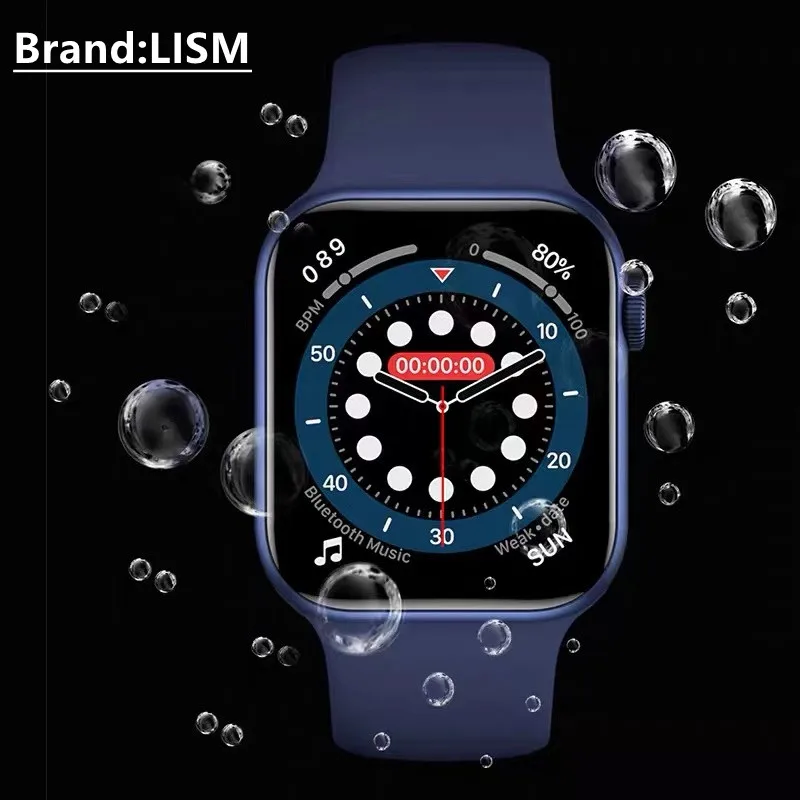 1.75 Inch 2021 Smart Watch men's Full Touch Fitness Tracker IP67 Waterproof Electronic Female for iPhone Xiaomi Huawei | Электроника