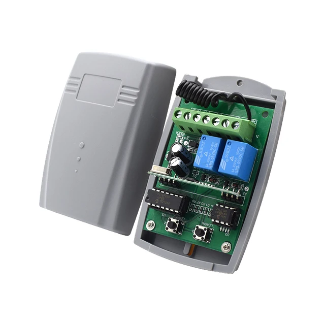 $237.5 20pcs 433MHz Universal Wireless Remote Control DC 12-24V rf Relay Receiver and Transmitter for Universal Garage door and gate