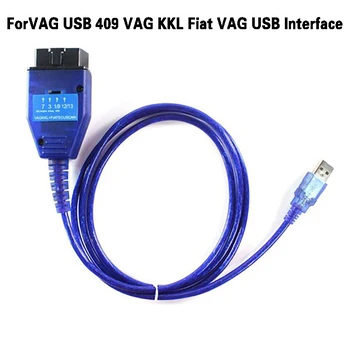 Новинка для VAG USB KKL Интерфейс + для Фиат ECU сканирования OBD OBD2 Диагностический кабель автомобилей Воздушная подушка двигателя адаптер сканир... Новинка для VAG USB KKL Интерфейс + для Фиат ECU сканирования OBD OBD2 Диагностический кабель автомобилей Воздушная подушка двигателя адаптер сканир...