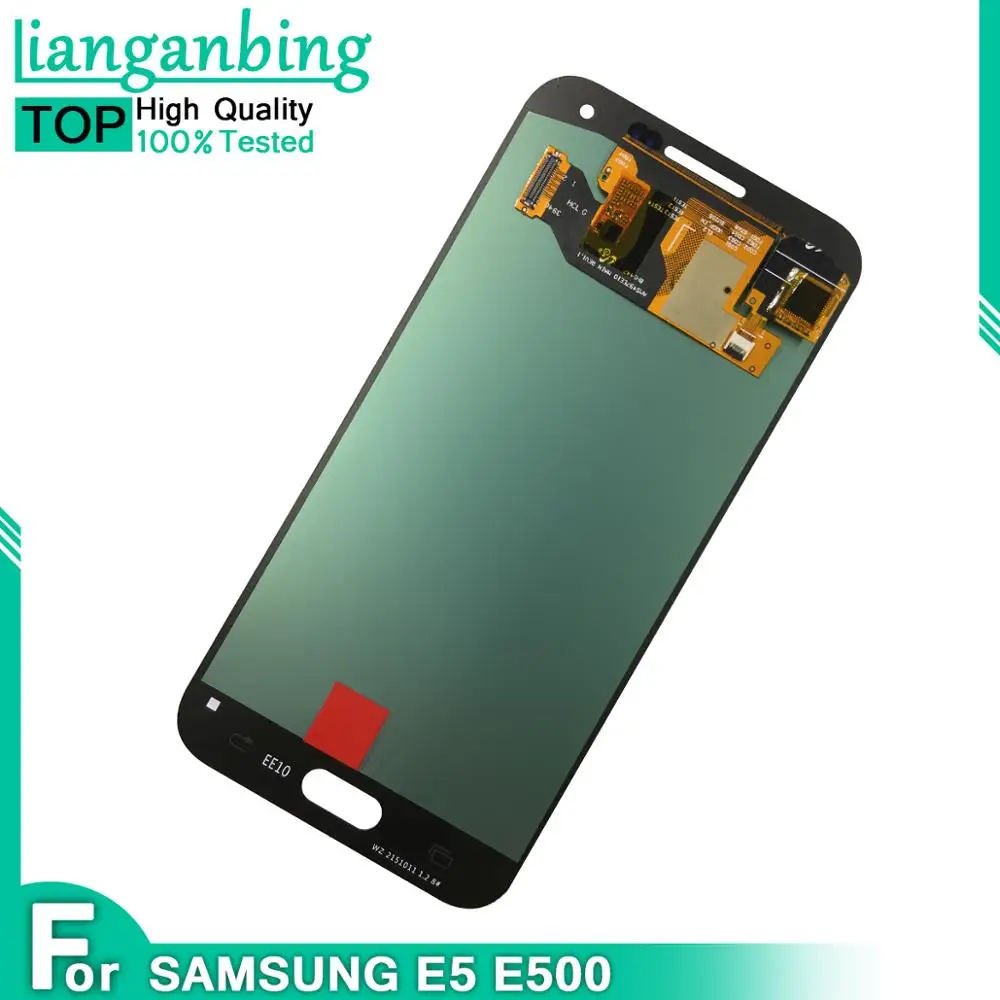 Super AMOLED Original LCD For Samsung Galaxy E5 E500 E500F E500H E500M