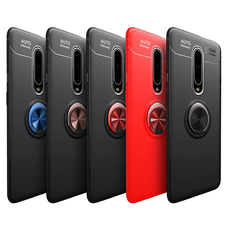 Для one plus 6 7 Чехол магнитное кольцо для 6T 7Pro чехол телефона Tpu Материал чувствовать