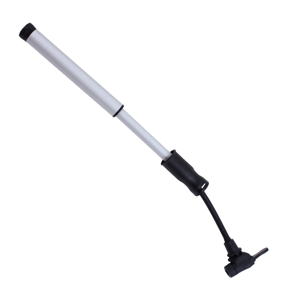 Mini Bike Pump with Frame-Mounted Clamp Fits for Universal Bicycle Bikes, Durable and Lightweight