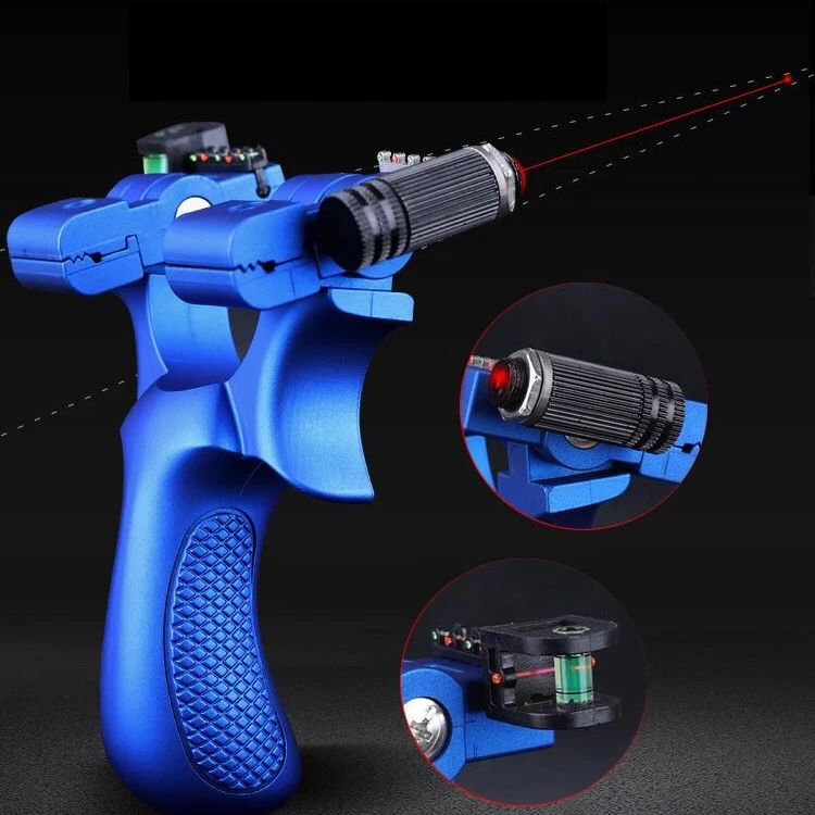

New Laser Slingshot Rotatable Bow Slingshot Resin Slingshot for Novice Shooting Practice Hunting Slingshot