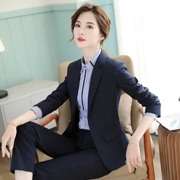 

Occupation Pack Positive Pack 2020 Season Temperament Suit Suit College Students Interview Front Desk Hj9822