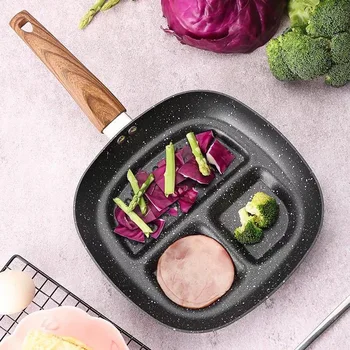 

Three-In-One Breakfast Pan Non-Stick Baking Tray Steak Omelet Sandwich Red Bean Mold Baking Tray