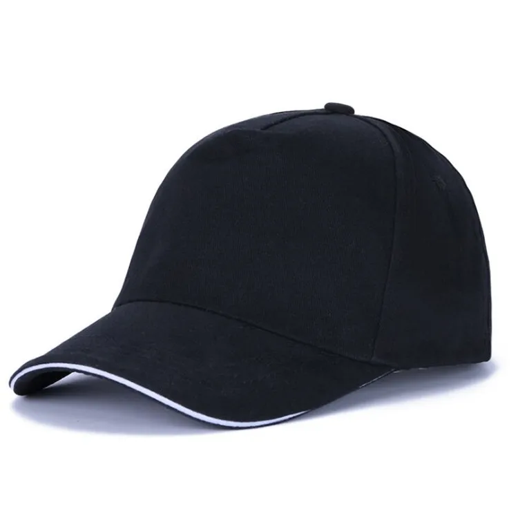New 1pc custom logo embroidery baseball caps Unisex casual cotton trucker cap Adjustable dad hats DIY logo snapback hats gorros 2