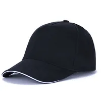 New 1pc custom logo embroidery baseball caps Unisex casual cotton trucker cap Adjustable dad hats DIY logo snapback hats gorros 2