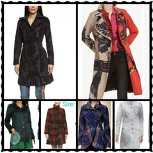 DESIGUAL Damen Mantel Jacke цветы дамы пальто куртка разнообразие