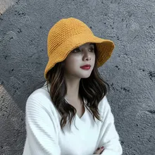 Женские мягкие зимние нежные женские шапки, женские вязаные элегантные уличные модные шапки для женщин