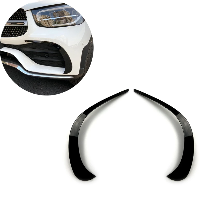 

Rear Side Wing Roof Spoiler Stickers Trim Cover Gloss Black for Mercedes Benz GLC Class GLC260 GLC300 2020