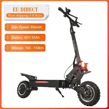 

[EU Direct] FLJ Folding Electric Scooter Adults 2800W Electric Skateboard EScooter 60V 45Ah 100-130km Electrico E Scooter