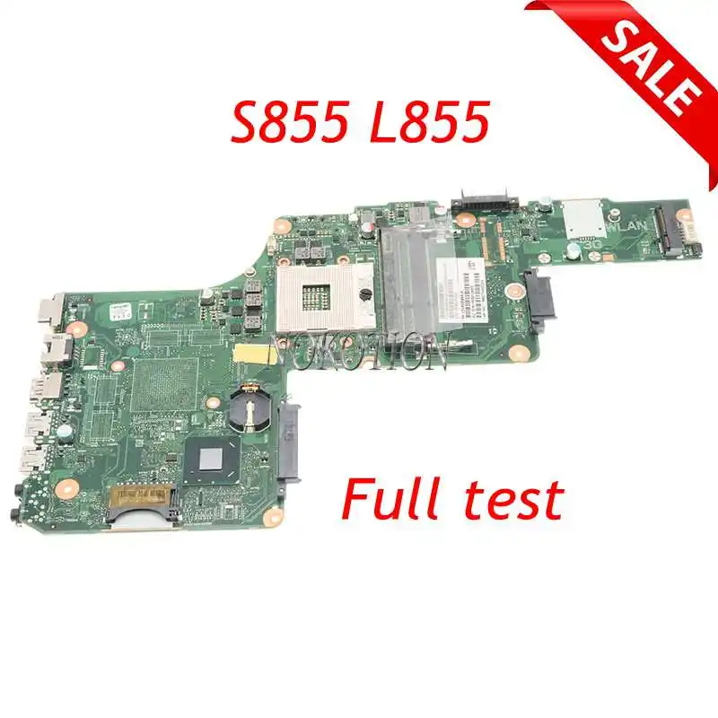 Материнская плата NOKOTION для ноутбука TOSHIBA Satellite S855 L855 материнская V000275350 6050A2509901-MB-A02