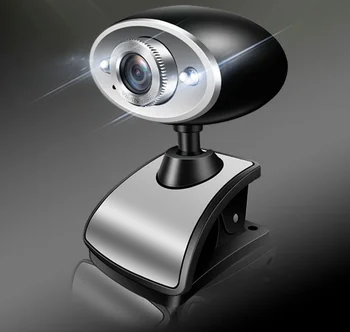 

Multifunctional drive-free camera 360 rotating computer camera HD with built-in microphone