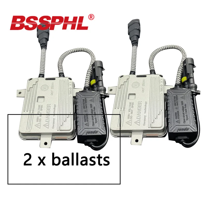 only ballast BSSPHL автомобиль HID биксеноновый прожектор противотуманной фары объектив дальнего света модифицированный для HONDA MAZDA/MITSUBISHI/NISSAN/OPEL/PEUGEOT/RENAULT - Цвет: only ballast