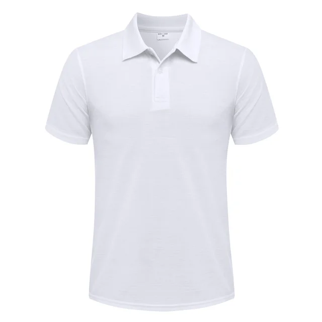 เสื้อโปโลขายส่ง Polo Shirt Custom Cheap Men T-shirt Personal Group Embroidered Mens Solid Color Polo Logo Custom 14