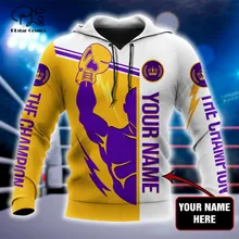 PLstar Cosmos 3DPrinted Newest Boxing Sport Custom Name Gift Unique Hrajuku Streetwear Unisex Casual Hoodies/Zip/Sweatshirt -7