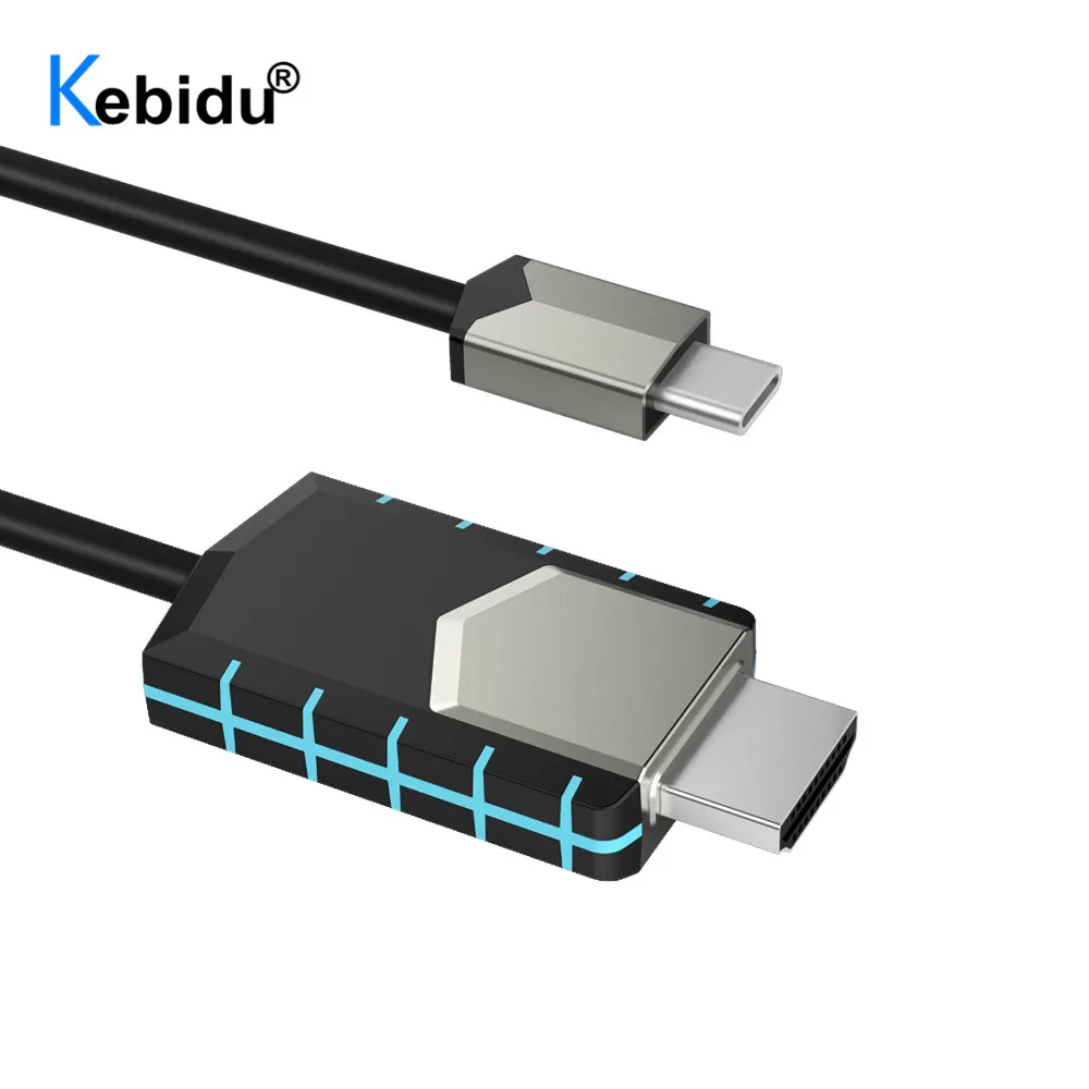 Кабель адаптер 4K USB3.1 Type C HDMI штырь для телефонов Android устройства 1080P зеркальное