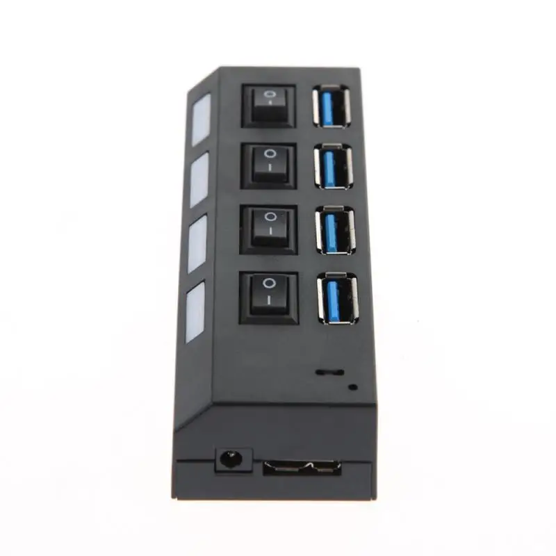 USB-концентратор USB 2 0 4 порта длинный кабель с порт зарядки Micro портами удлинитель