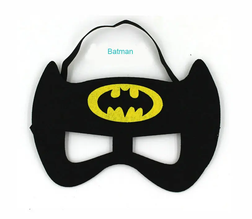Cute Hero Eye Mask Kids Baby Boy Girl Toys Cool Decorate Heros Halloween Fancy Party Props Costume Masquerade Eye Mask