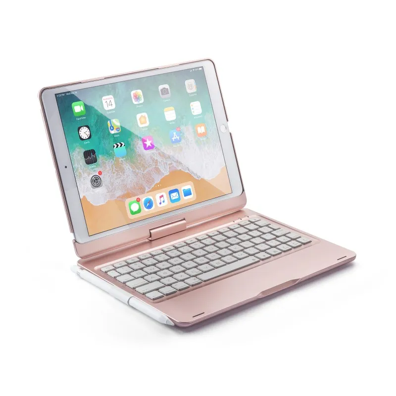 Вращение на 360 для iPad Air 10,5 Pro 10,5 чехол с клавиатурой с подсветкой беспроводной Bluetooth для iPad Air 10,5 чехол для клавиатуры