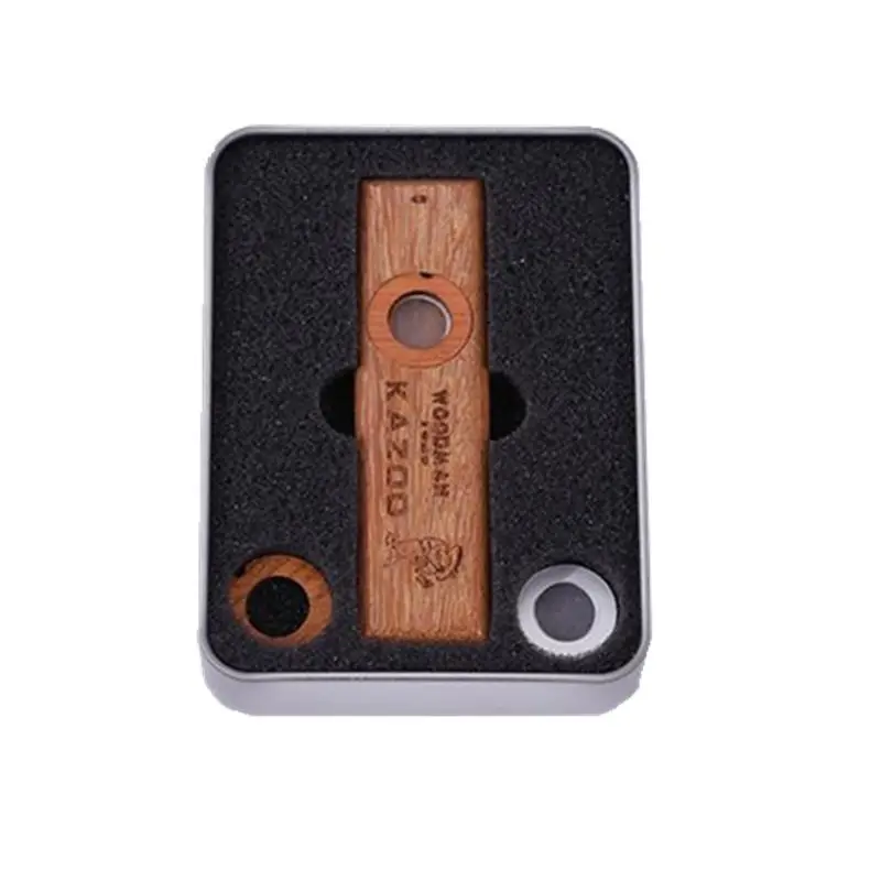 

Wooden Kazoos,Exquisite Instrument Easy and Have Fun for Kids and People Hum Song