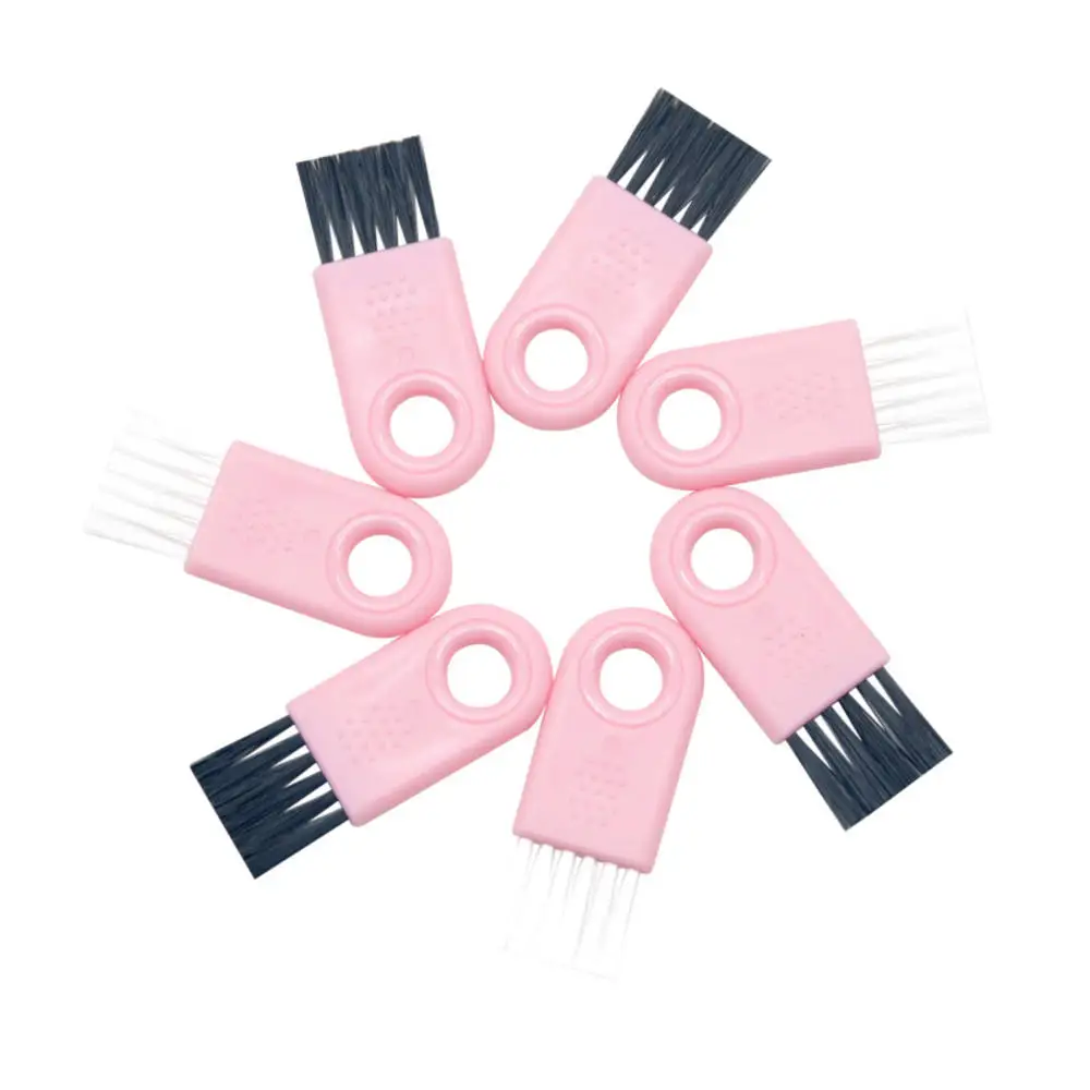 Cepillos de limpieza de afeitadora portátil de nailon, reemplazo ligero de plástico, cepillo de limpieza para afeitadora de barba, 1 ud.