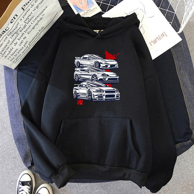 INITIAL D THEMED HOODIE
