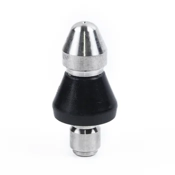 

Stainless Steel Pressure Washer Drain Sewer Cleaning Pipe Jetter Spray Nozzle V
