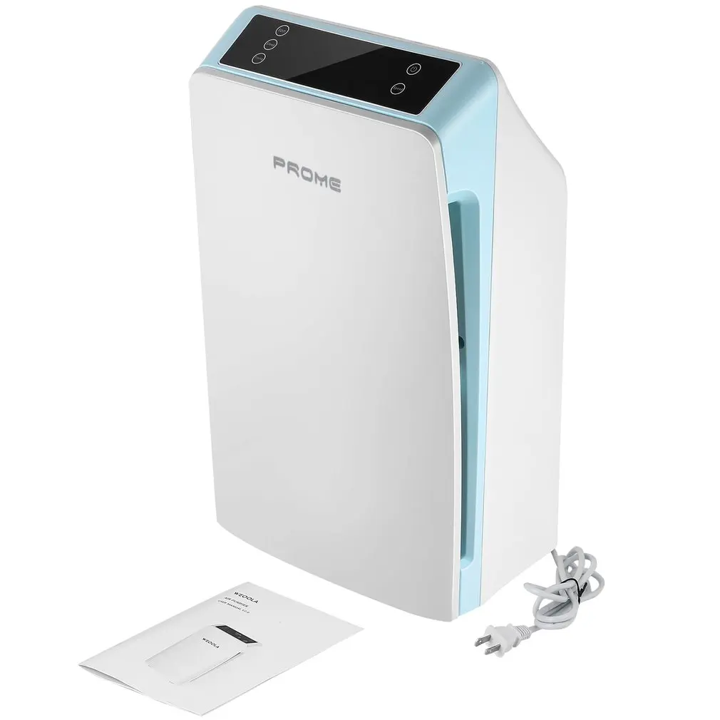 

PROME Air Purifier with True HEPA Filter Actived Carbon Layer Filter Odor Allergies Eliminator Air Cleaner for Home Office