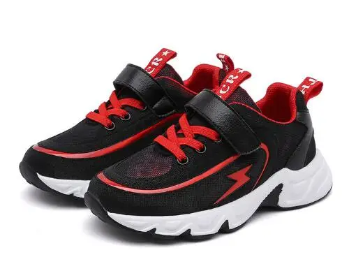 Children Black Shoes Baby Girls Soft Sport Sneakers Boys Casual Shoes
