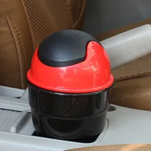 Universal Car Trash Bin Mini Garbage Can Vehicle Rubbish Bin With Lid Automobile Storage Bucket Car Accessories dropshipping