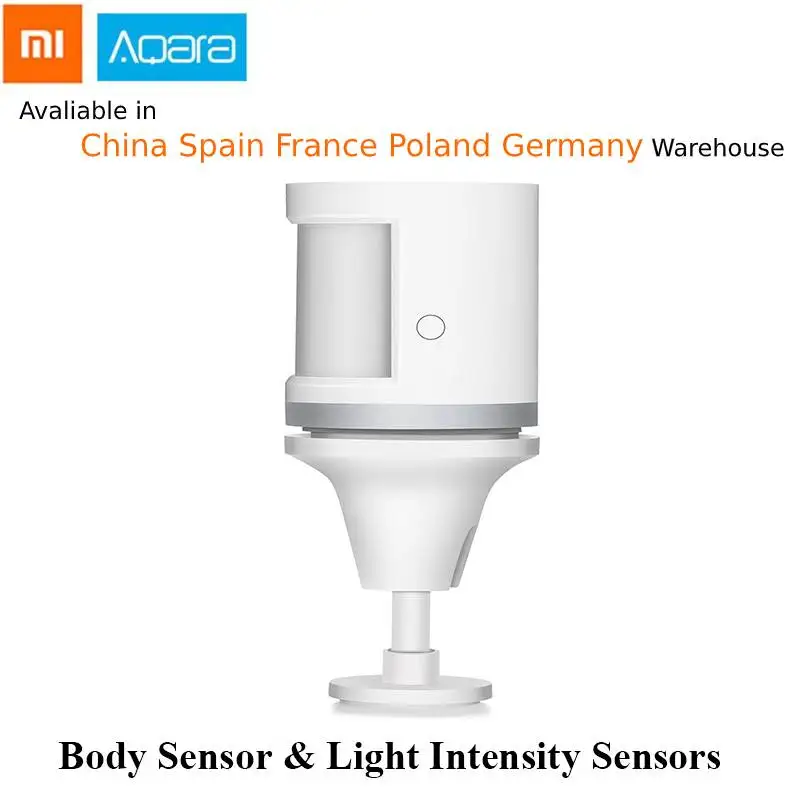 Xiaomi mijia Aqara Human Body Sensor Smart body Movement Motion Wireless ZigBee Connection works with Gateway hub Mi home | Безопасность