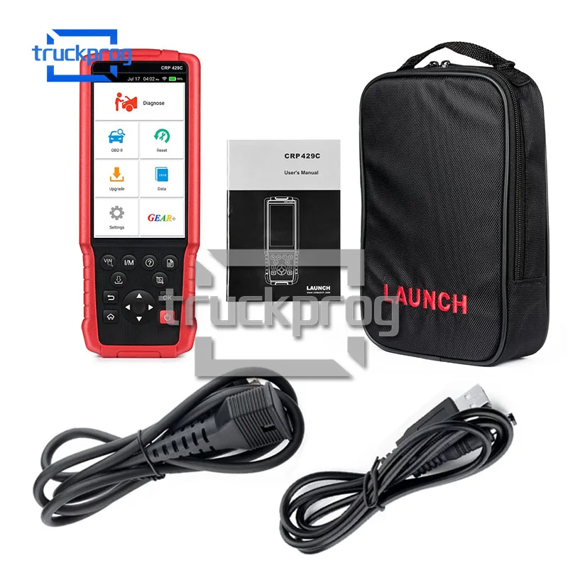 

Launch CRP429C OBD2 Diagnostic Scanner support full ENG ABS SRS AT Diagnosis 11 reset function OBDII Code Reader Auto Scan tool