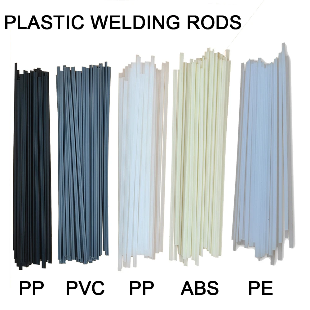 50pcs Plastic Welding Rods ABS/PP/PVC/PE Welding Sticks For Plastic Gun Welder 