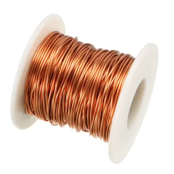 

uxcell Magnet Wire Enameled Copper Wire Winding Coil Widely Used for Transformers Inductors 0.03in x65.6