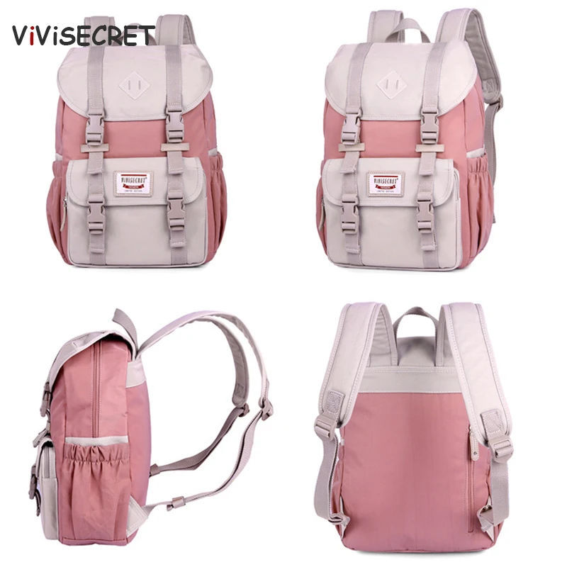 Vivissecret Популярный многофункциональный женский рюкзак высокого качества холщовый рюкзак для ноутбука школьная сумка для подростка девочки путешествия рюкзак