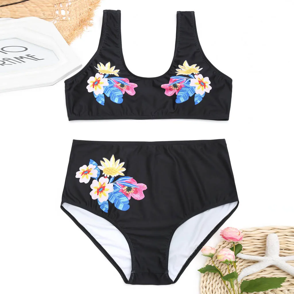 

KANCOOLD Swimsuit Fashion Womens Printing Sexy Bikini Push-Up Pad Beachwear Set Swimming pool Sea Daily swimwear women 2020JAN26