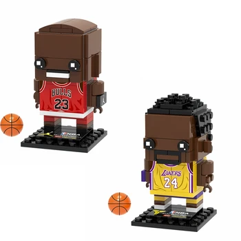 

2020 Collection Basketball Sports Star Kobe Bryant Brick Heads Figures Compatible Brickheadz Building Blocks Toys for Kid