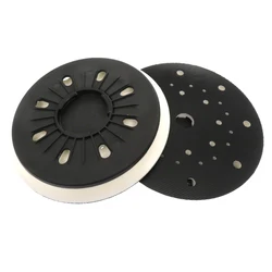 Patin de ponçage souple de 6 pouces, sans poussière, 150mm, 33 trous, pour disques de ponçage à crochet et boucle de 6 pouces 